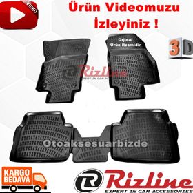 Rizline Opel Astra H 2004+ 3D Havuzlu Paspas