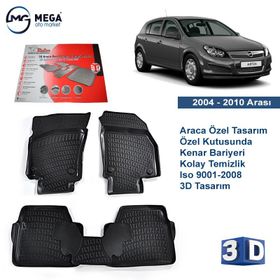 Rizline Opel Astra H 2004+ 3D Havuzlu Paspas