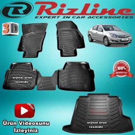 Rizline Opel Astra H 2004 Sonrası 3D Paspas Bagaj Havuzu