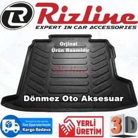 Rizline Opel Astra H Sedan 2004 Sonrası 3D Bagaj Havuzu