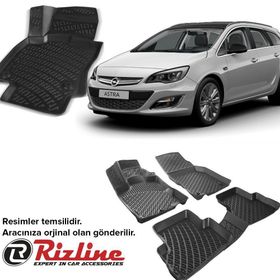 Rizline Opel Astra J 2009-2015 3D Havuzlu Paspas