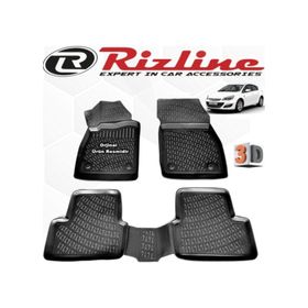 Rizline Opel Astra J HB 2010 - 2017 Arası Siyah 3D Havuzlu Paspas