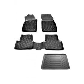 Rizline Opel Astra J HB 2012-2018 Arası 3D Havuzlu Paspas + 3D Bagaj Havuzu