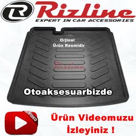 Rizline Opel Astra J Paspası Siyah Sedan 2012-2018 Arası 3D Bagaj Havuzu