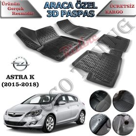 Rizline Opel Astra K 2015-2018 3d Havuzlu Paspas