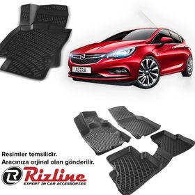 Rizline Opel Astra K 2015+ 3D Havuzlu Paspas