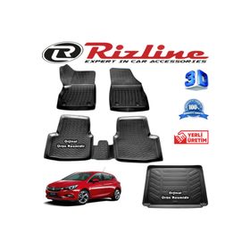 Rizline Opel Astra K 2015+ 3D Havuzlu Paspas