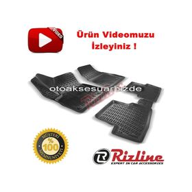 Rizline Opel Astra K HB 2015-2020 Arası Siyah 3D Havuzlu Paspas