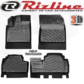 Rizline Opel Combo 2019+ 3D Havuzlu Paspas
