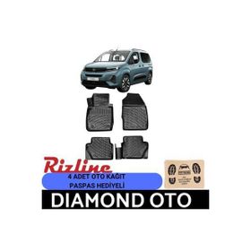 Rizline Opel Combo Van 2019-2020-2021-2022-2023-2024-2025-2026 3D Havuzlu Paspas