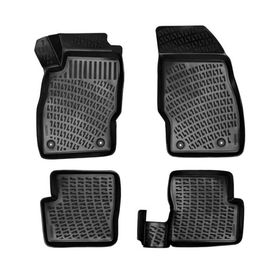 Rizline Opel Corsa D 2006-2014 Uyumlu 3D Siyah Havuzlu Paspas