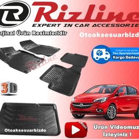 Rizline Opel Corsa E 2014-2019 Üst Kademe Bagaj Havuzu