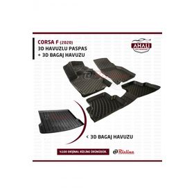 Rizline Opel Corsa F 2020 Bagaj Havuzu ve Havuzlu Paspas