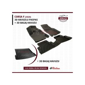 Rizline Opel Corsa F 2020 Bagaj Havuzu ve Havuzlu Paspas