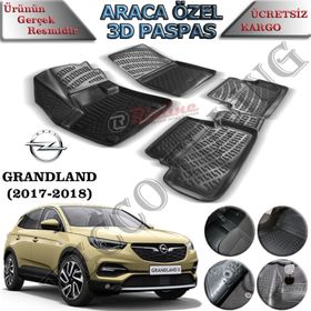 Rizline Opel grandland 3D Havuzlu Paspas