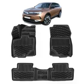 Rizline Opel Grandland Ev Elektrikli 2025 ve Sonrası Siyah 3D Havuzlu Paspas