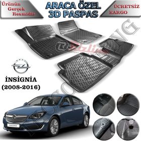 Rizline Opel İnsignia 2008-2016 3d Havuzlu Paspas