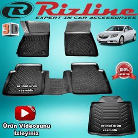 Rizline Opel Insignia 2008 Sonrası 3D Paspas Bagaj Havuzu