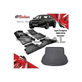 Rizline Opel Insignia 2009-2016 Uyumlu Paspas ve Bagaj Havuzu Set