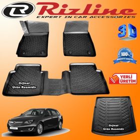 Rizline Opel İnsignia Sedan 2008-2016 3D Paspas Bagaj Havuzu