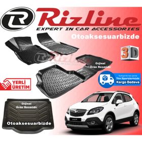 Rizline Opel Mokka 2012 Sonrası 3D Paspas Bagaj Havuzu