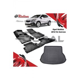 Rizline Opel Mokka 2012 ve Sonrası Paspas ve Bagaj Havuzu Set