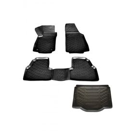 Rizline Opel Mokka 3D Havuzlu 3D Bagaj Havuzu 2012-2020 Arası Oto Paspas