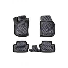 Rizline Opel Zafira B 2005-2014 Uyumlu 3D Siyah Havuzlu Paspas
