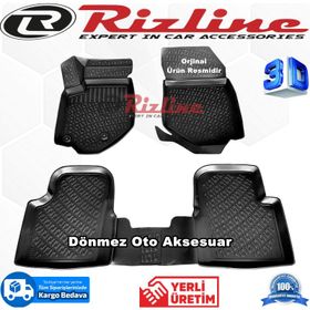 Rizline Peugeot 2008-2020 Alt 3D Bagaj Havuzu