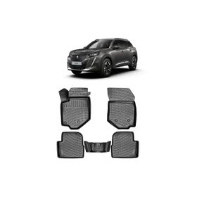 Rizline Peugeot 2008 2024 Model Siyah 3D Havuzlu Paspas