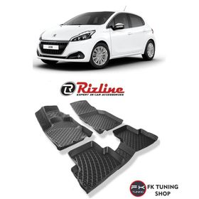 Rizline Peugeot 208 3d Havuzlu Paspas
