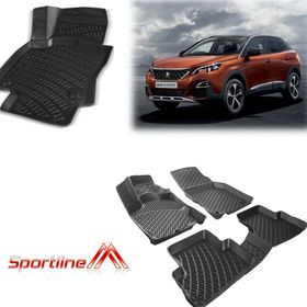 Rizline Peugeot 3008 2016 Sonrası Bej 3D Havuzlu Paspas