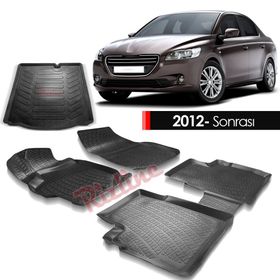 Rizline Peugeot 301 2012 Sonrası 3D Bagaj Havuzu