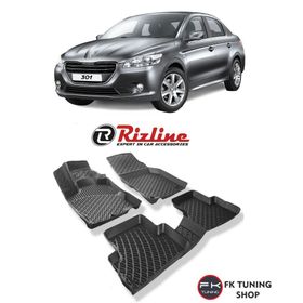 Rizline Peugeot 301 3D Havuzlu Paspas