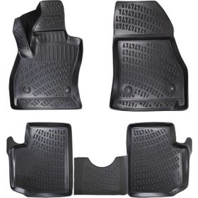 Rizline Peugeot 301 Uyumlu 3D Siyah Havuzlu Paspas