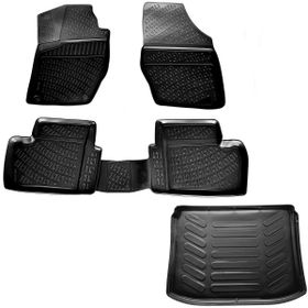 Rizline Peugeot 307 HB 2001-2008 Arası 3D Havuzlu Paspas + 3D Bagaj Havuzu