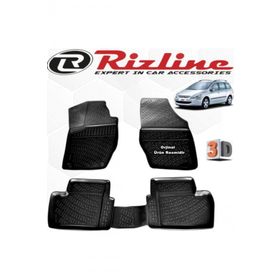 Rizline Peugeot 307 STW 2001 - 2008 Arası Siyah 4 Parça Set 3D Havuzlu Paspas