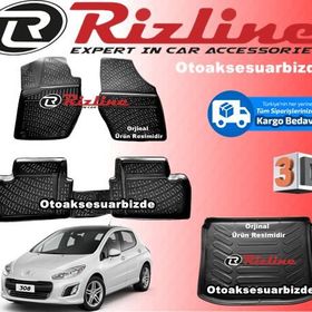 Rizline Peugeot 308 3D Bagaj Havuzu
