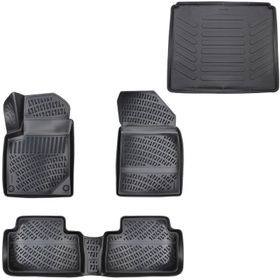 Rizline Peugeot 407 2005 - 2010 Arası 3D Paspas + Bagaj Havuzu