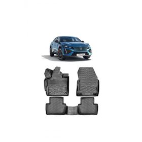 Rizline Peugeot 408 2023 Sonrası 3D Siyah Havuzlu Paspas