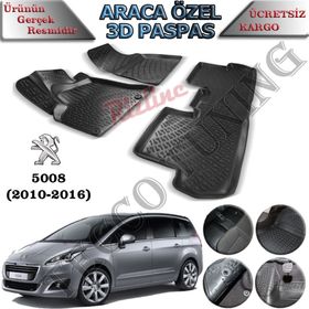 Rizline Peugeot 5008 2010-2016 3D Havuzlu Paspas