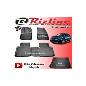 Rizline Peugeot 5008 2010-2016 3D Paspas Bagaj Havuzu