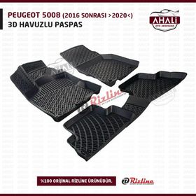 Rizline Peugeot 5008 2016 Sonrasi 3D Havuzlu Paspas