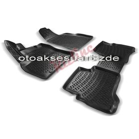 Rizline Peugeot Bipper 2007 2019siyah 3D Havuzlu Paspas