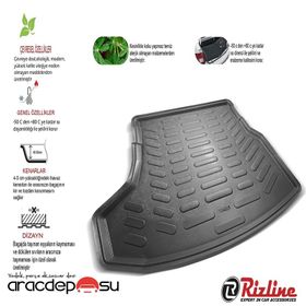 Rizline Peugeot Bipper 2009 Sonrası 3D Bagaj Havuzu