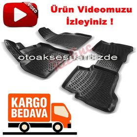 Rizline Peugeot Bipper 3D Havuzlu Paspas