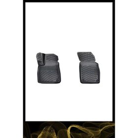 Rizline Peugeot Partner 2018 Sonrası Panelvan 3D 2 Parça Siyah Havuzlu Paspas