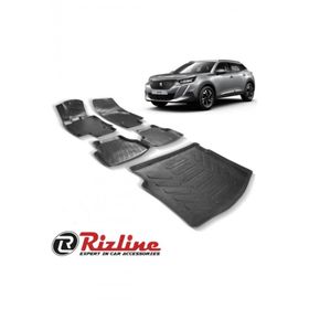 Rizline Peugeot Yeni 2008 3D 2020 Alt Bagaj Havuzu ve Havuzlu Paspas