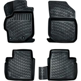 Rizline Renault Captur 2013-2020 Uyumlu 3D Siyah Havuzlu Paspas