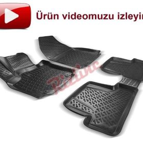 Rizline Renault Captur 3D Siyah Havuzlu Paspas